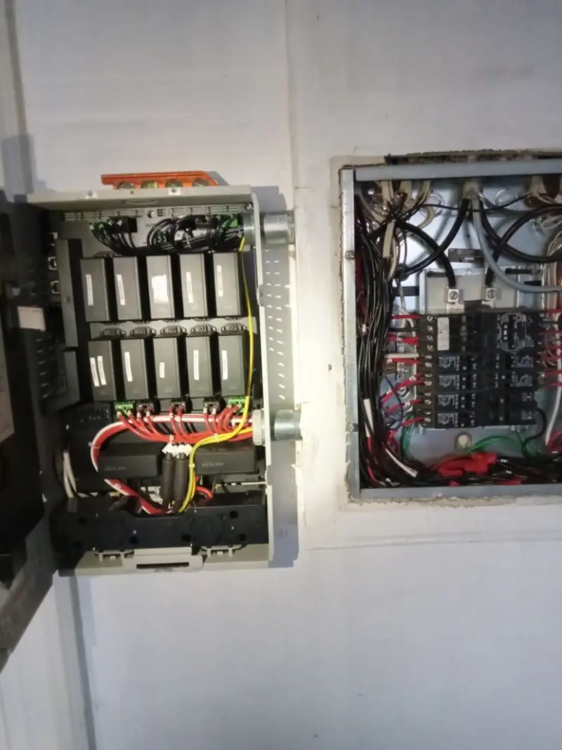 Electrical panel upgrade completed for Carbon Monoxide Detector Installation in Trumbull